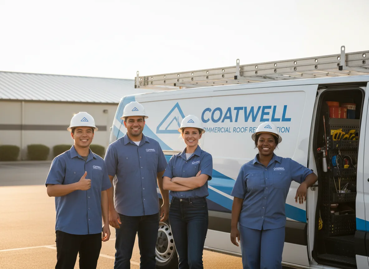 Commercial roof coating company in Crookston, MN